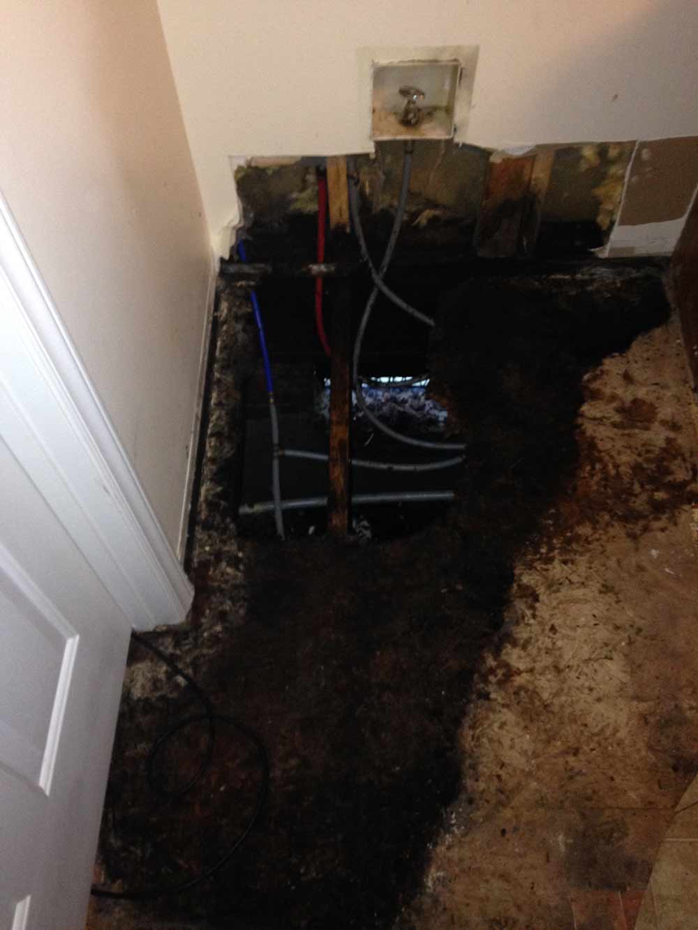Leaking Pipe Water Damage Restoration in North Raleigh, NC 6