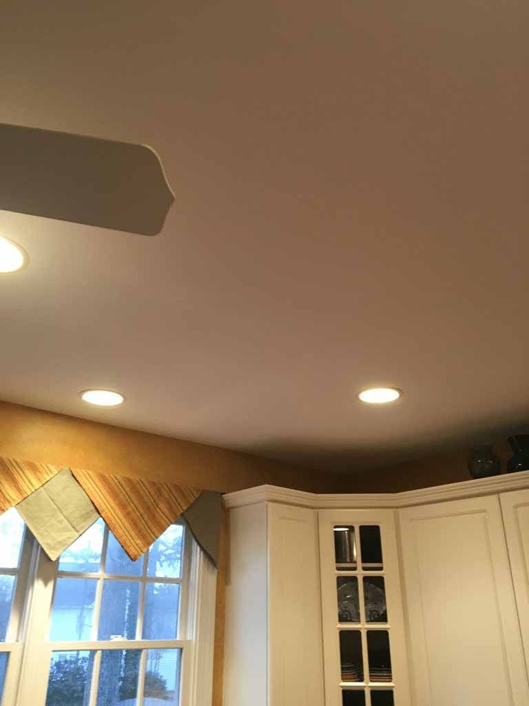 ceilingleakafter Water Damaged Ceiling in Cary, NC 2
