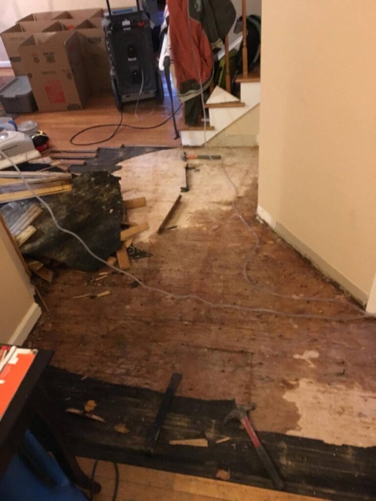 raleighleakingpipebefore