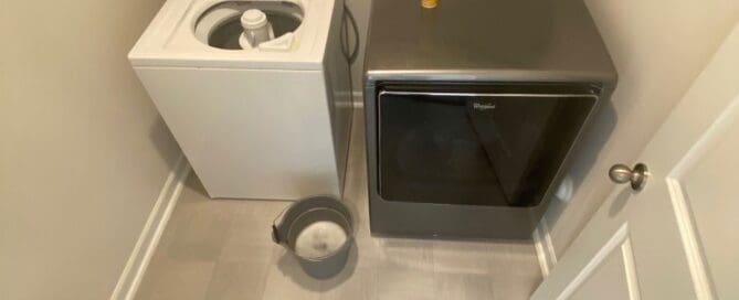 Washing Machine Leak in Zebulon NC 9