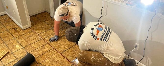 Water Damage Restoration Cary NC, Raleigh NC 8