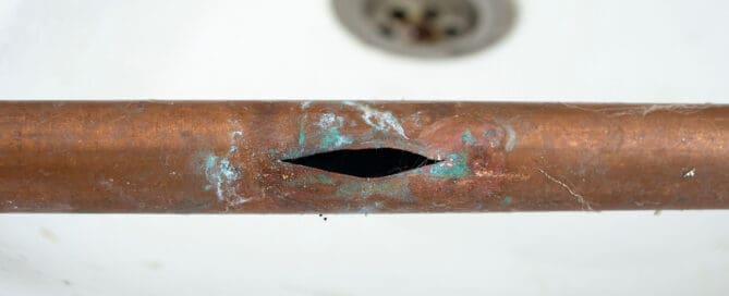 Broken Pipe Water Damage Repair in Cary NC 7
