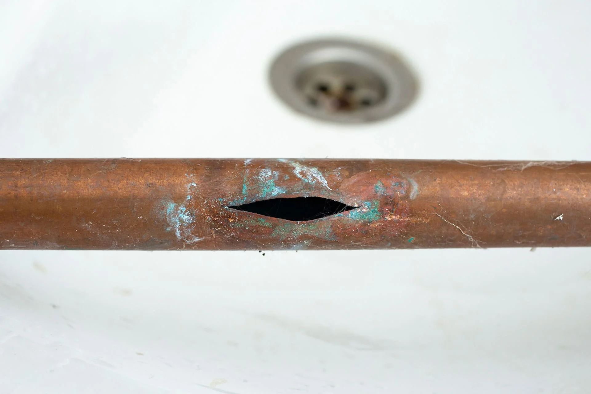 Broken Frozen Pipe Water Damage in Clayton